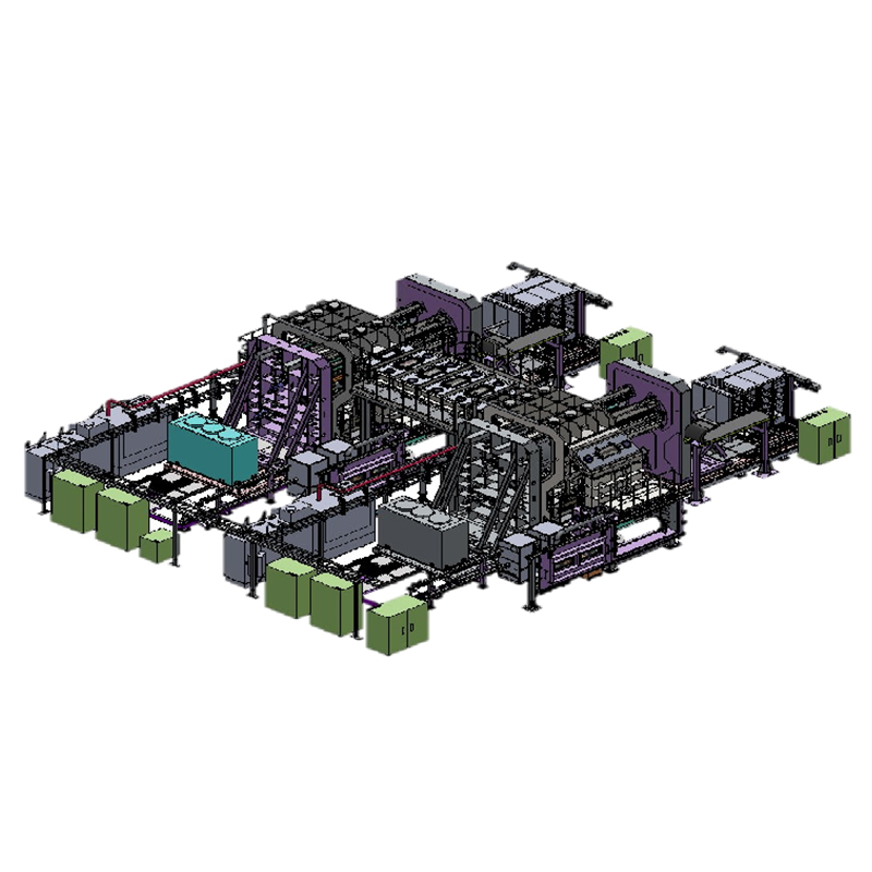 Roll în vid pentru a rula sputtering cu două fețe și evaporare e/b Systerm combinat) (capabil de placare cu cupru și aluminiu cu două fețe)