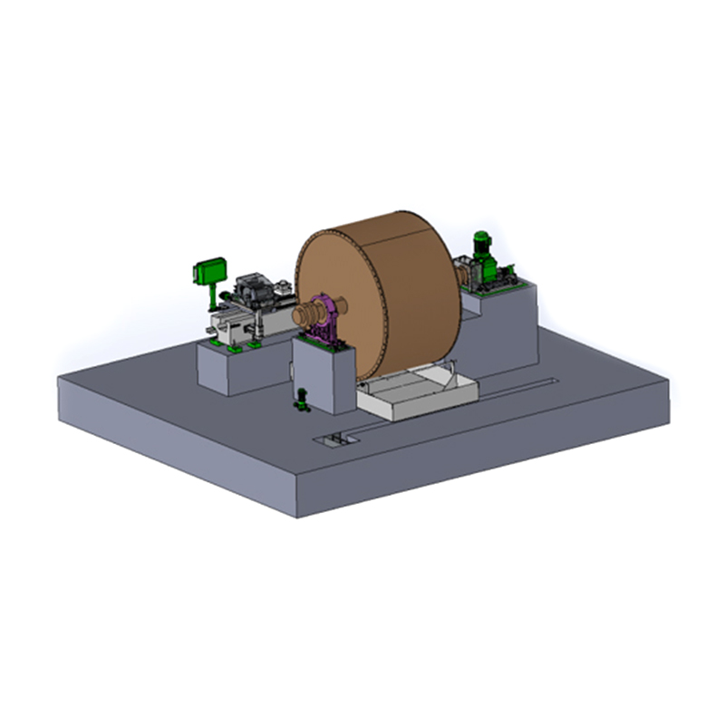 Mașină de lustruire și măcinare a tamburului catod